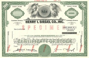 Henry I. Siegel Co., Inc.